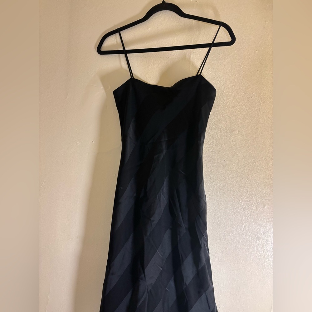 Satin Maxi Dress - Shelli Segal